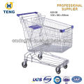 Asian style Popular Supermarket Kids Shopping Cart Metal Shopping TrolleyAS210B